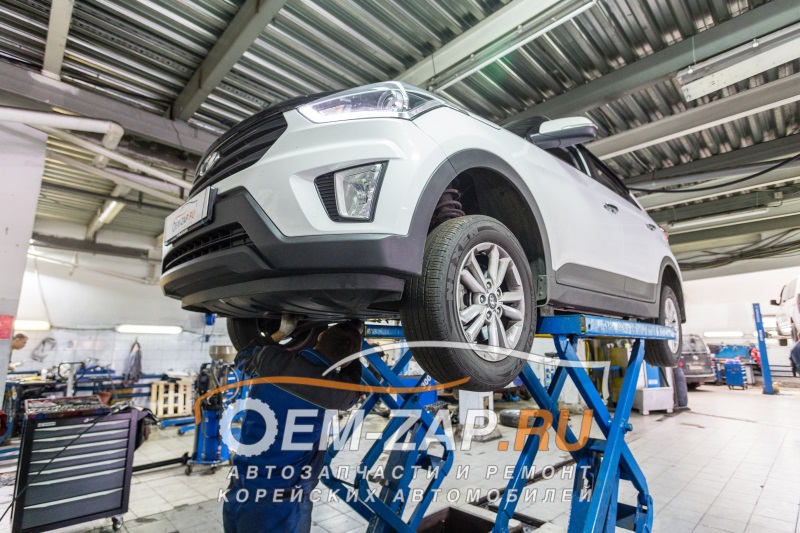 Обслуживание и профилактика полного привода Hyundai Creta