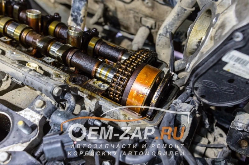 Капитальный ремонт двигателя 2,4 G4KE Hyundai Santa Fe 2011. Стучит и ест масло
