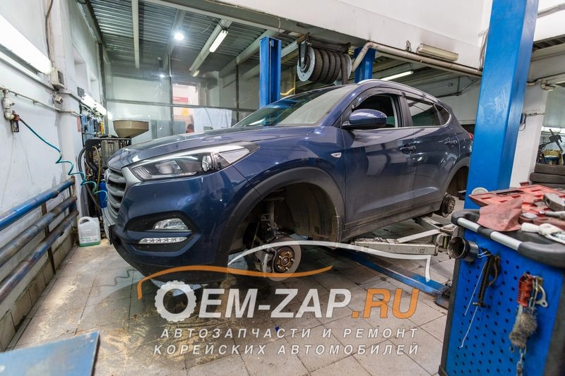 Карта периодического технического обслуживания для Hyundai Tucson