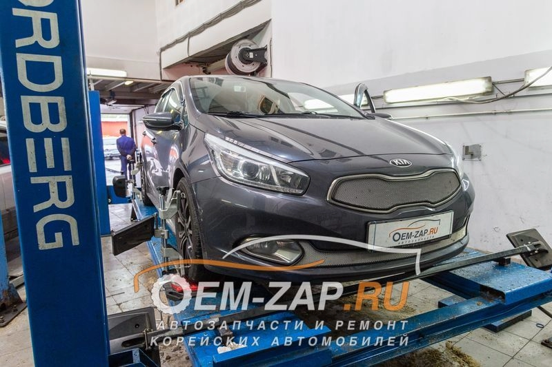 Замена стоек амортизаторов Kia Ceed в Тюмени, цены - автосервис «Корейский Мастер Киа»